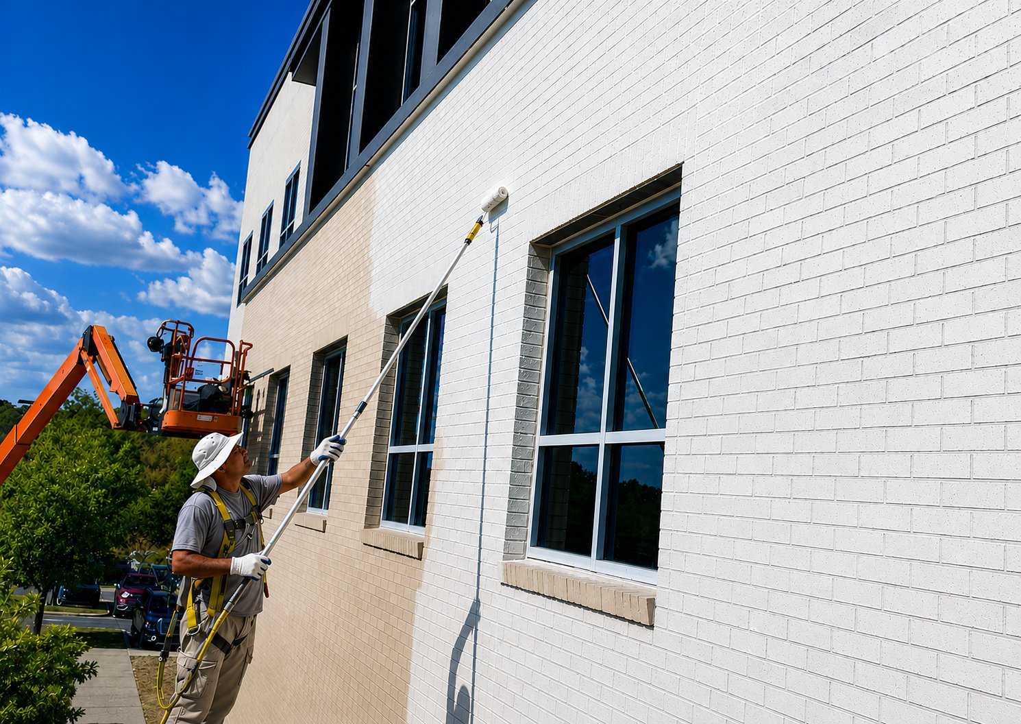 Exterior painting service