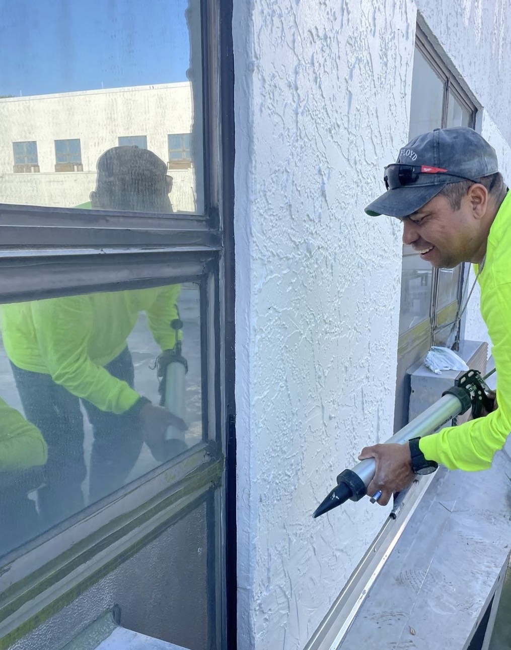 Metal Frame to Concrete Wall