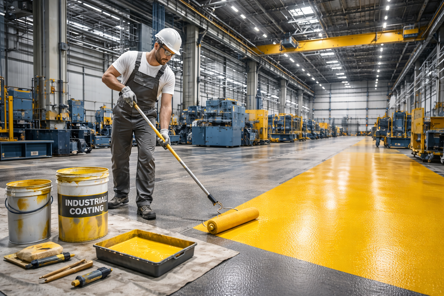Commercial painting service