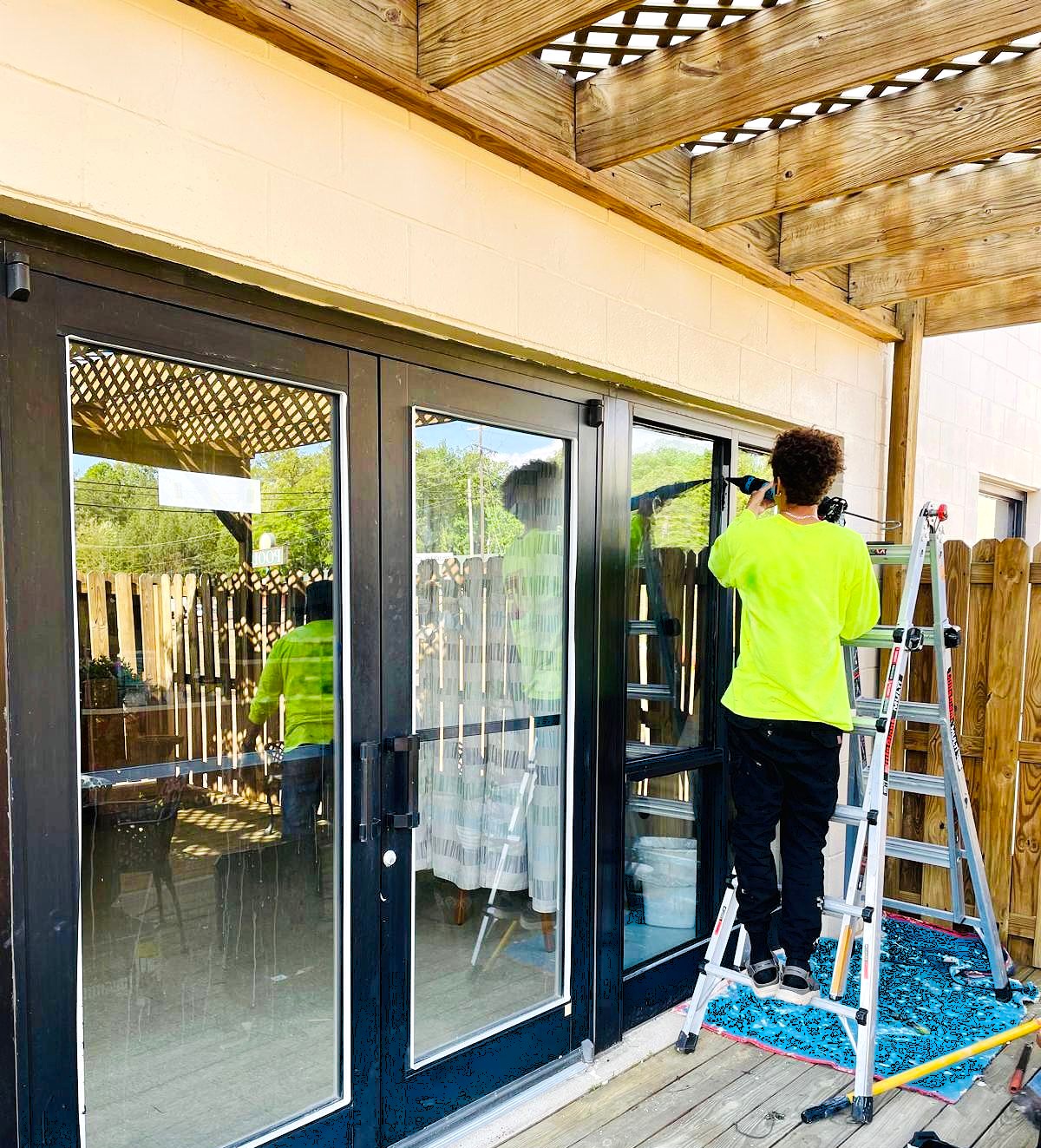 Before waterproof treatment