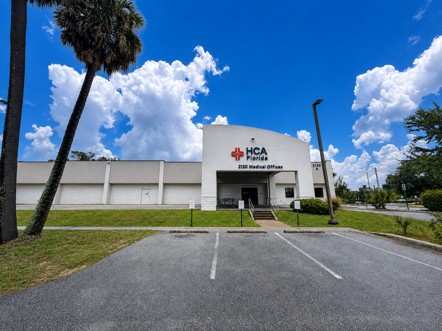 Completed HCA Florida commercial exterior restoration