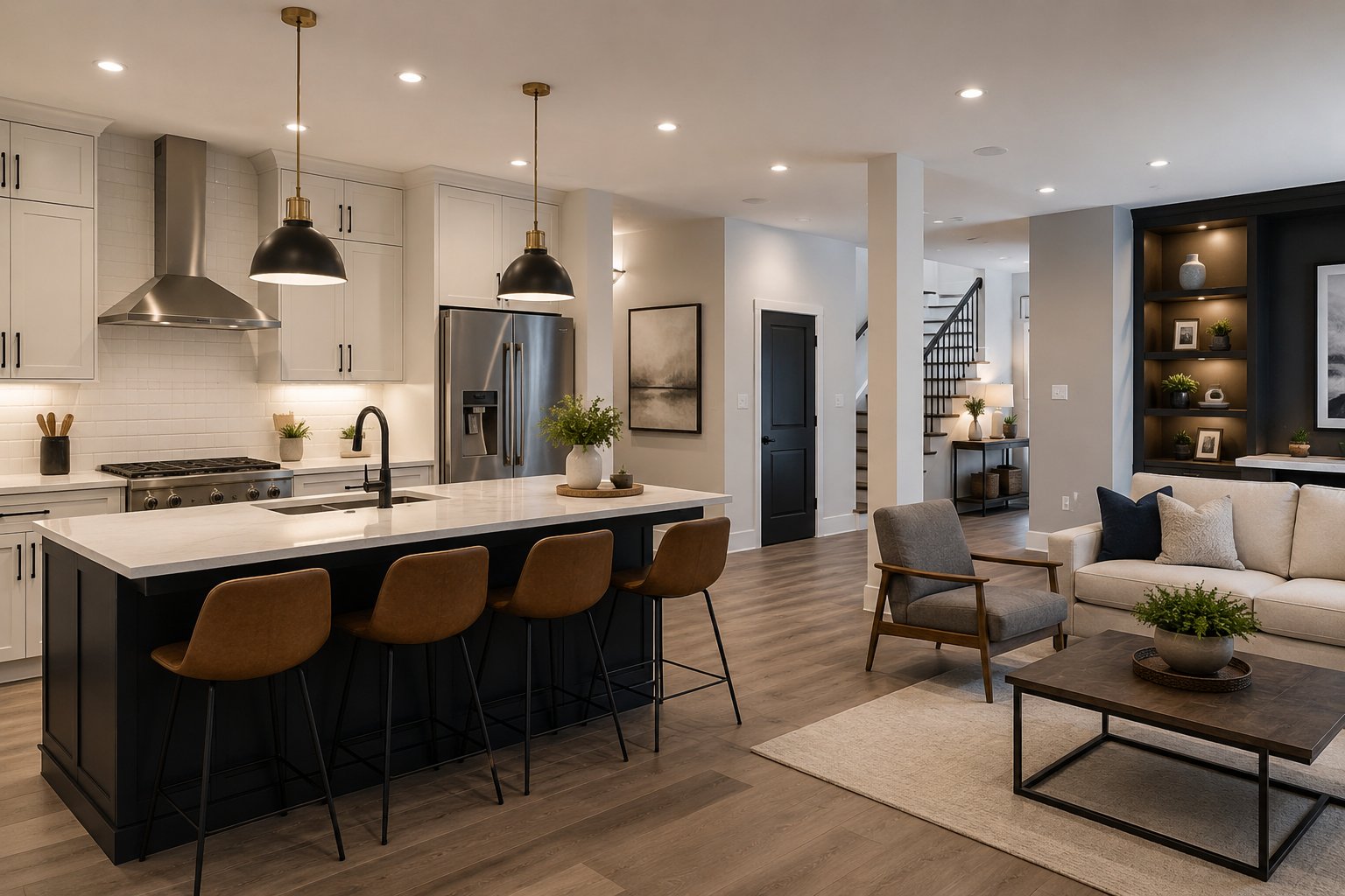 Renovation and interior remodeling